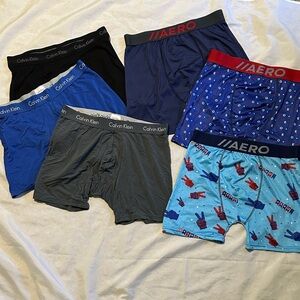 Bundle Calvin Klein Aeropostale Boxer Briefs Sz L